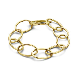 Isabel Bernard Aidee Annette 14 karat gold link bracelet