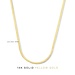 Isabel Bernard Aidee Leontine 14 karat gold snake necklace