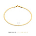 Isabel Bernard Aidee Leontine 14 karat gold snake bracelet