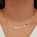 Isabel Bernard Aidee Leontine 14 karat gold snake necklace