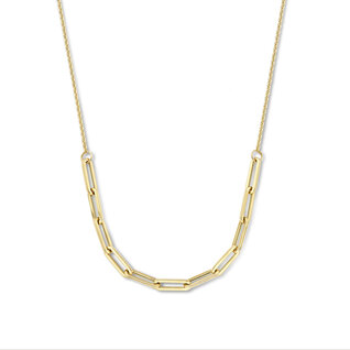 Isabel Bernard Aidee Louise 14 karat gold necklace