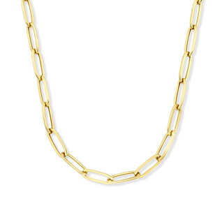 Isabel Bernard Aidee Odile 14 karat gold link necklace