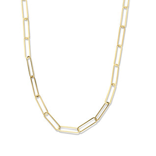 Isabel Bernard Aidee Odile 14 karat gold link necklace