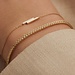 Isabel Bernard Aidee Sharla 14 karat gold link bracelet