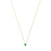 Isabel Bernard Baguette Olivia 14 karat gold necklace