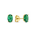 Isabel Bernard Baguette Olivia 14 karat gold stud ear studs