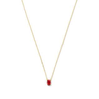 Isabel Bernard Baguette Roux 14 karat gold necklace