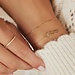 Isabel Bernard Belleville Amore 14 karat gold bracelet with heart