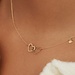 Isabel Bernard Belleville Amore 14 karat gold necklace with heart