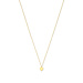 Isabel Bernard Belleville Amore 14 karat gold necklace with heart