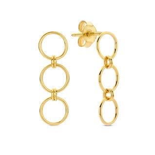 Isabel Bernard Belleville Anna 14 karat gold drop earrings