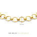 Isabel Bernard Belleville Axelle 14 karat gold link bracelet