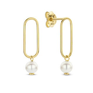 Isabel Bernard Belleville Luna 14 karat gold ear studs