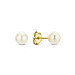 Isabel Bernard Belleville Luna 14 karat gold ear studs