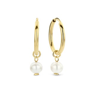 Isabel Bernard Belleville Luna 14 karat gold hoop earrings