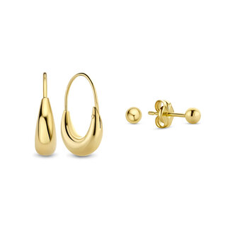 Isabel Bernard Cadeau d'Isabel 14 karat gold earring set