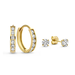 Isabel Bernard Cadeau d'Isabel 14 karat gold earring set