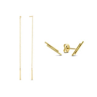 Isabel Bernard Cadeau d'Isabel 14 karat gold earring set