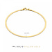 Isabel Bernard Cadeau d'Isabel 14 karat gold necklace and bracelet gift set