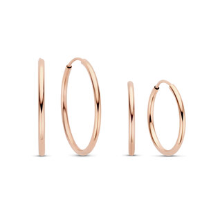 Isabel Bernard Cadeau d'Isabel 14 karat rose gold earring set