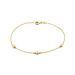 Isabel Bernard De la Paix Alfie 14 karat gold bracelet | diamond 0.12 ct