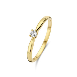 Isabel Bernard De la Paix Celesse 14 karat gold ring | diamond 0.07 ct