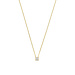 Isabel Bernard De la Paix Hanaé 14 karat gold necklace | diamond 0.08 ct