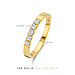 Isabel Bernard De la Paix Madeline 14 karat gold ring with diamond 0.20 carat