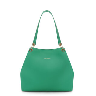 Isabel Bernard Femme Forte Annabelle green calfskin leather shoulder bag