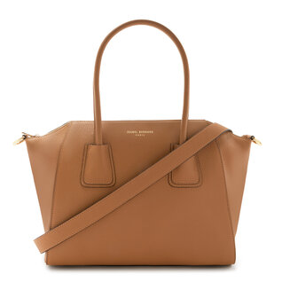 Isabel Bernard Femme Forte Charlotte camel calfskin leather handbag