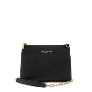 Isabel Bernard Honoré Misra black calfskin leather shoulder bag