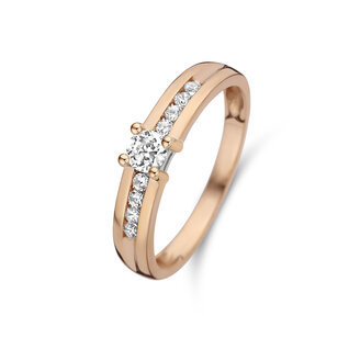 Isabel Bernard La Concorde Estee 14 karat rose gold ring