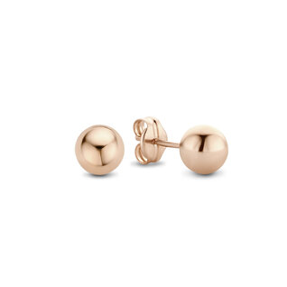 Isabel Bernard La Concorde Finou 14 karat rose gold ear studs