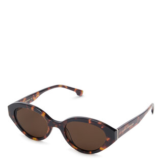 Isabel Bernard La Villette Rosaire brown tortoise oval sunglasses