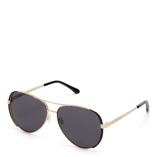 Isabel Bernard La Villette Roxanne gold coloured aviator sunglasses