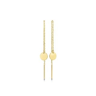 Isabel Bernard Le Marais Jeanne 14 karat gold drop earrings