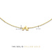 Isabel Bernard Le Marais Rachel 14 karat gold initial bracelet with letter