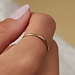 Isabel Bernard Le Marais Solene 14 karat gold stacking ring