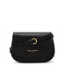 Isabel Bernard Montmartre Manon black vegetable tanned leather crossbody bag