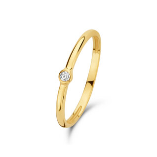 Isabel Bernard Rivoli Aélys 14 karat gold stacking ring