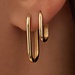 Isabel Bernard Rivoli Aimée 14 karat gold hoop earrings