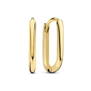 Isabel Bernard Rivoli Aimée 14 karat gold hoop earrings