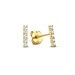 Isabel Bernard Rivoli Esmée 14 karat gold ear studs