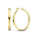 Isabel Bernard Rivoli Estrella 14 karat gold hoop earrings