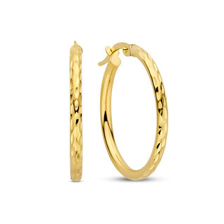 Isabel Bernard Rivoli Laura 14 karat gold hoop earrings