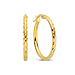 Isabel Bernard Rivoli Laura 14 karat gold hoop earrings