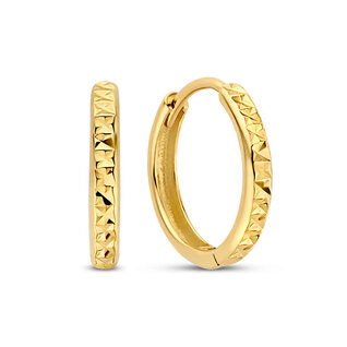 Isabel Bernard Rivoli Laura 14 karat gold hoop earrings