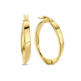 Isabel Bernard Rivoli Maryn 14 karat gold hoop earrings