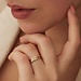 Isabel Bernard Rivoli Méline 14 karat gold trinity ring