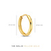 Isabel Bernard Rivoli Morgane 14 karat gold hoop earrings